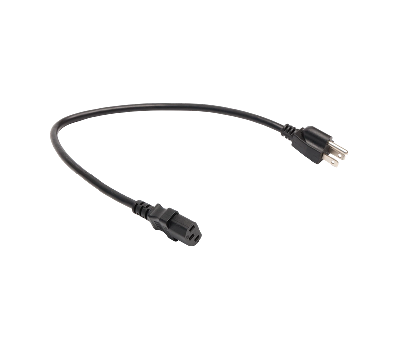 JT-3/FY-3+JT-ST3 15A 125V Trójstykowa standardowa wtyczka amerykańska ze złączem IEC C13