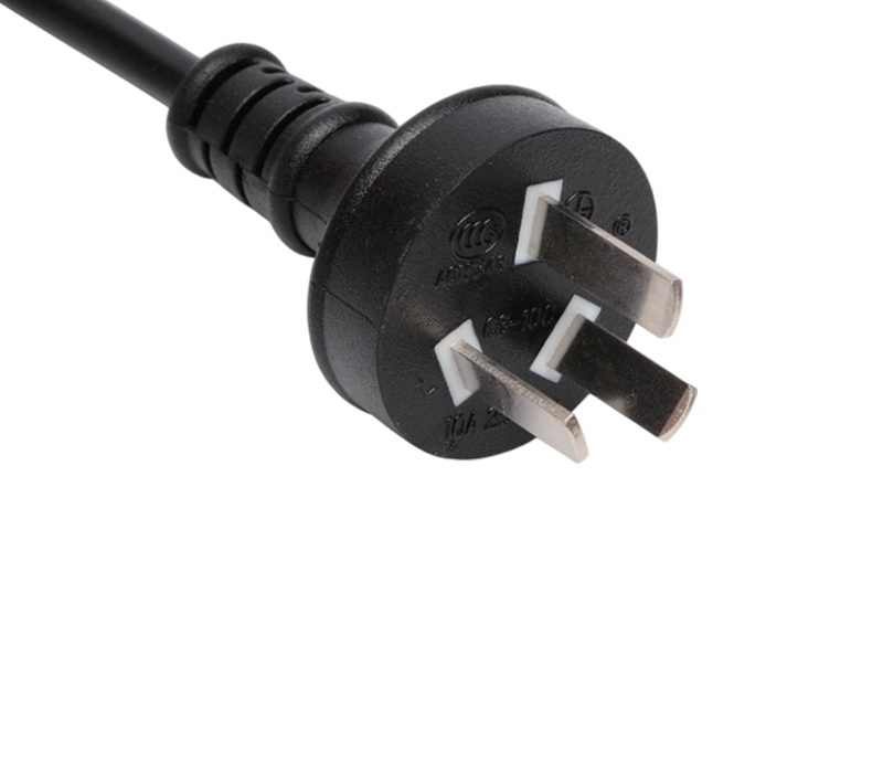 C3-10C 10A 250V Chiny Standardowa, prosta wtyczka z trzema pinami