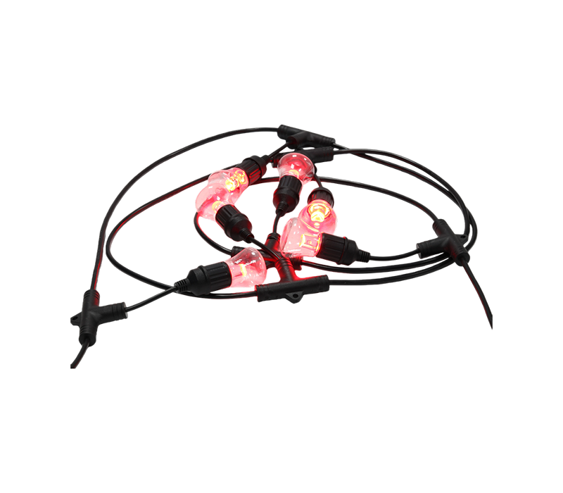 Listwa świetlna LED RGB JD-RGB-B z amerykańską standardową wtyczką dwupinową i certyfikatem ETL